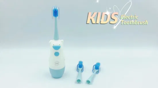 OEM Teeth Whitening Battery Powered Waterproof Sonic Kids Electric Toothbrush